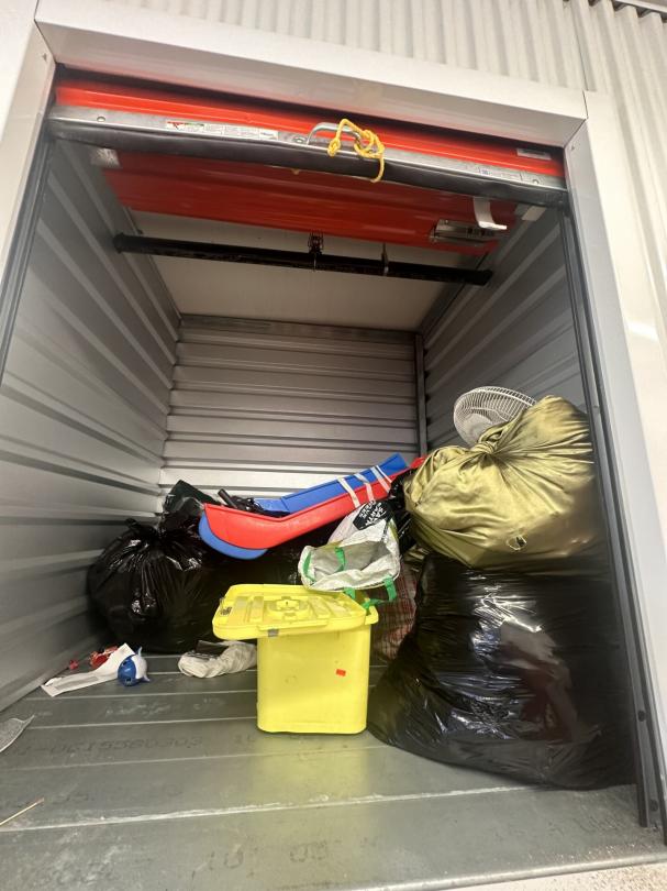 Storage Unit Auction in Newark, NJ at Uhaul of Newark (Orange street